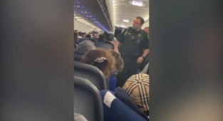 Florida'da Uçakta Sigara Yakınca...