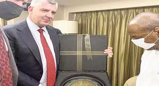 Gine’den çok özel konuk
