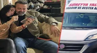 Haberler: Süreyya Yalçın, bu kez tedbirli davrandı! Yardım aracından ismini kaldırdı...