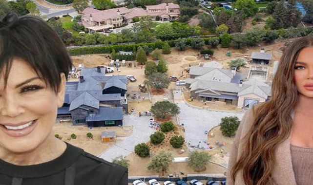 Khloe Kardashian ve Kris Jenner'ın 310 milyon TL'lik lüks kompleksi!