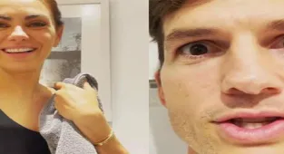Mila Kunis-Ashton Kutcher'dan duş videosu: Çocuklarımızı bu hafta dördüncü kez yıkadık