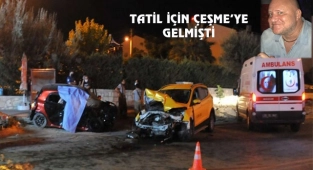 Muhtar Alemdar Alaçatı'da Kazada Can Verdi