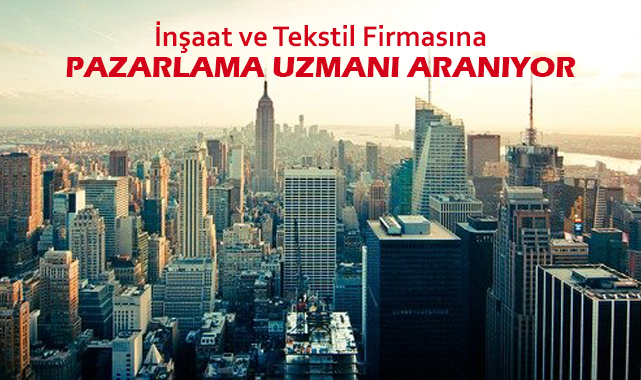 New York'ta Pazarlama Uzmanı Aranmakta...