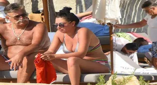 Nuri Alço ile Burcu Sezginoğlu'nun tatil keyfi