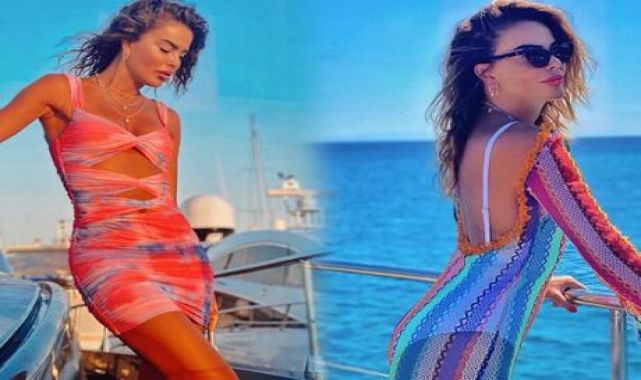Özlem Yıldız'dan tatil pozu