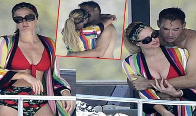 Paris Hilton ve nişanlısı Carter Reum'un romantik tekne tatili
