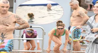 Robbie Williams-Ayda Field çifti Datça'da
