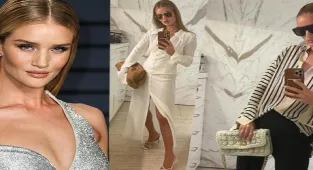 Rosie Huntington-Whiteley ikinci kez anne oluyor