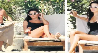 Şezlong güzeli