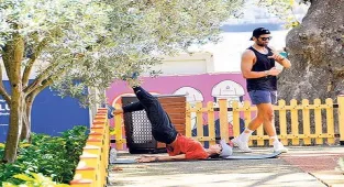 Sporu parka taşıdı