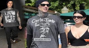 Travis Barker en büyük korkusunu yendi! Yıllar sonra ilk uçak yolculuğu