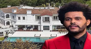 Ünlü rapçi The Weeknd'in 590 milyon TL'lik evi!