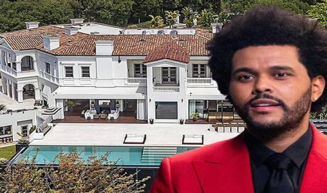 Ünlü rapçi The Weeknd'in 590 milyon TL'lik evi!