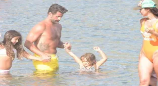 Volkan Demirel çocuklar gibi eğlendi