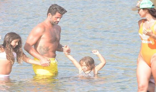 Volkan Demirel çocuklar gibi eğlendi