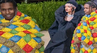 ASAP Rocky'nin Met Gala'daki yorganının sırrı ortaya çıktı