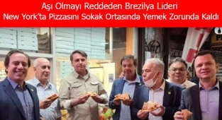 Aşı Karşıtı Devlet Başkanı, NY'ta Pizzacıya Alınmadı