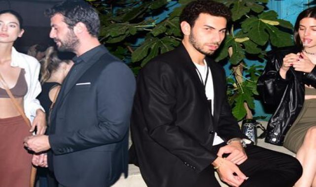 Aşıklar defilesi! Lider Şahin sevgilisini yalnız bırakmadı