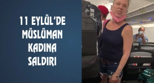Atlanta Uçağında Müslüman Kadına Saldırı