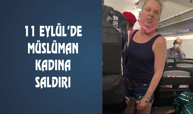 Atlanta Uçağında Müslüman Kadına Saldırı