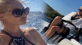 Ayşegül Yıldız'dan yaza veda pozları