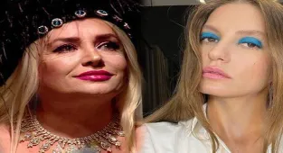Banu Alkan, Serenay Sarıkaya'nın ayaklarını paylaştı