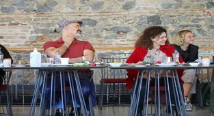 'Bergen' filminin okuma provalarından ilk fotoğraflar