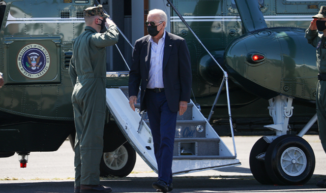Biden, Sel Mağduru NYC ve NJ'yi Ziyaret Etti