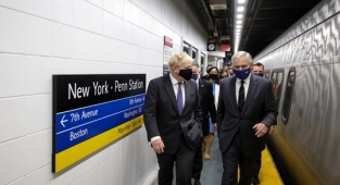 Boris Johnson, Biden'la Görüşmeye Trenle Gitti