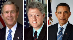 Bush, Clinton, Obama Koalisyonu