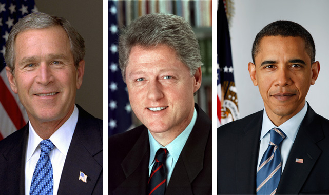 Bush, Clinton, Obama Koalisyonu
