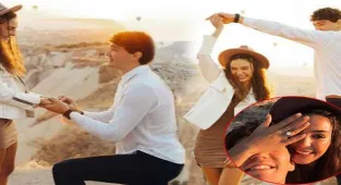 Cedi Osman kesenin ağzını açtı! Ebru'nun tektaşının fiyatı dudak uçuklattı