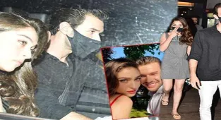 Cemre Baysel ve Aytaç Şaşmaz baş başa yemekte