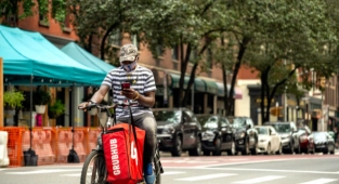 Doordash, Grubhub ve Uber'den NYC'ye Dava