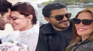 Ebru Şallı'dan ikinci evlilik yıldönümü kutlaması