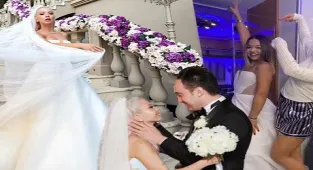 Ece Seçkin sözünü tuttu! Gelinliklerden birini dün akşam hediye etti