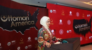 Emine Erdoğan, 'Osmanlı'nın Amerika'sı' Belgesel Tanıtımındaydı