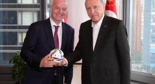 Erdoğan, FIFA Başkanı ve Devlet Liderlerini Ağırladı