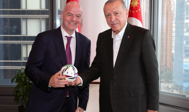 Erdoğan, FIFA Başkanı ve Devlet Liderlerini Ağırladı
