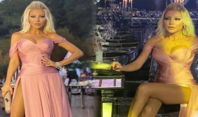 Gülşah Saraçoğlu elbisesiyle düğüne damga vurdu