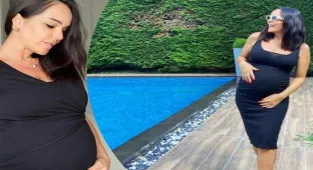 Hamile olan Bengü bebeğinin ultrason görüntülerini paylaştı