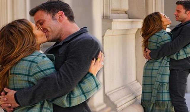Jennifer Lopez ile Ben Affleck, New York sokaklarında aşka geldi