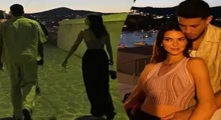 Kendall Jenner'ın sevgilisiyle verdiği poza Türk hayranlarından yorum yağdı