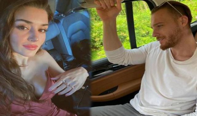Kerem Bürsin'den Hande Erçel paylaşımı: Günün en sevdiğim zamanı