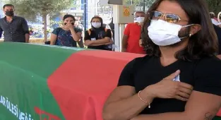 Koray Avcı’nın babası son yolculuğuna uğurlandı