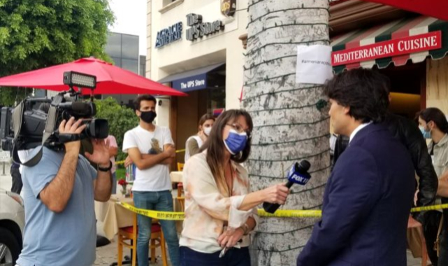 LA'de Türk Cafeye Saldıran Ermeni Suçunu Kabul Etti