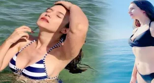 Leyla Lydia Tuğutlu tatil sezonunu kapatmadı