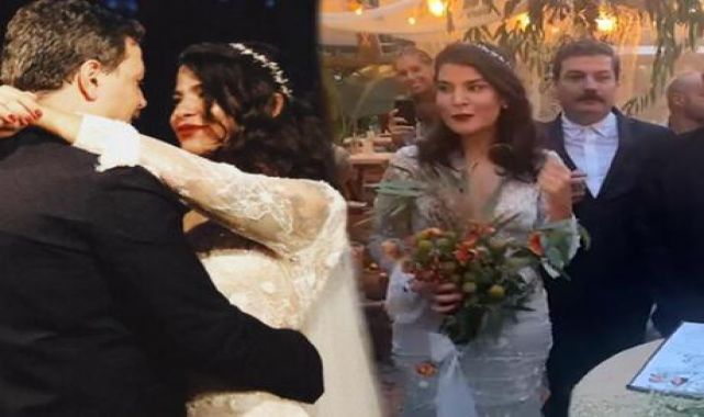 Mehmet Turgut ile Ada Sanlıman dünyaevine girdi