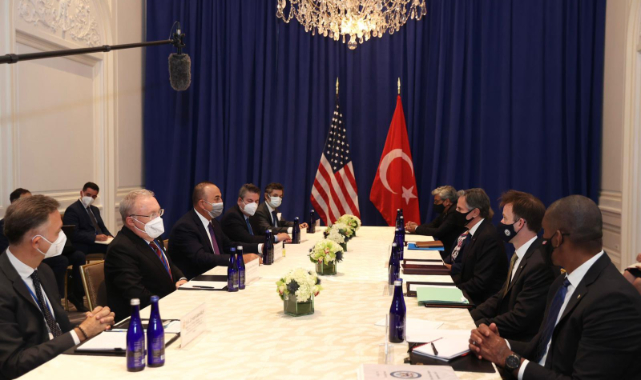 Mevlüt Çavuşoğlu ve Anthony Blinken Görüştü