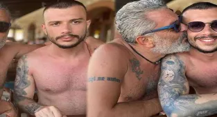 Necmi Yapıcı: Baba-oğul birtakım artistik pozlar verdik